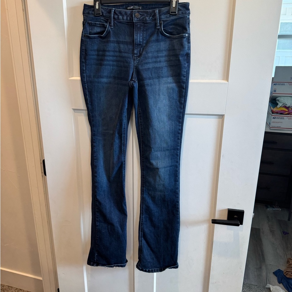 NWOT Simply Vera Vera Wang Dark Blue Mid-Rise Bootcut Jeans